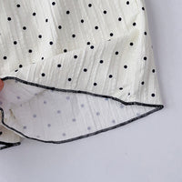 Load image into Gallery viewer, 2 Pieces Set Kid Girls Polka dots Tank Tops And Pants Wholesale 240701179
