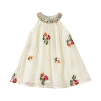 Load image into Gallery viewer, Baby Kid Girls Flower Embroidered Dresses Wholesale 240701185
