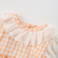 Load image into Gallery viewer, Baby Kid Girls Checked Dresses Wholesale 24070119
