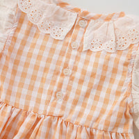 Load image into Gallery viewer, Baby Kid Girls Checked Dresses Wholesale 24070119
