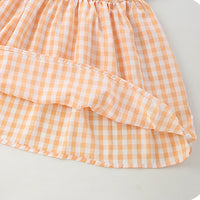 Load image into Gallery viewer, Baby Kid Girls Checked Dresses Wholesale 24070119
