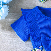 Load image into Gallery viewer, Baby Girls Flower Bow Dresses Wholesale 24070127
