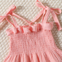 Load image into Gallery viewer, 2 Pieces Set Baby Kid Girls Solid Color Tank Tops And Pants Wholesale 24070138
