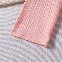 Load image into Gallery viewer, 2 Pieces Set Baby Kid Girls Solid Color Tank Tops And Pants Wholesale 24070138
