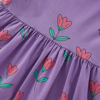 Load image into Gallery viewer, Baby Kid Girls Flower Print Dresses Wholesale 24070150
