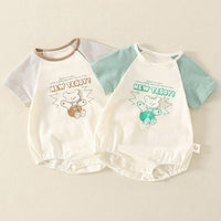 Load image into Gallery viewer, Baby Girls Boys Letters Cartoon Rompers Wholesale 24070154
