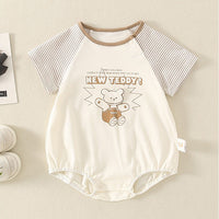 Load image into Gallery viewer, Baby Girls Boys Letters Cartoon Rompers Wholesale 24070154
