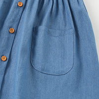 Load image into Gallery viewer, Baby Kid Girls Flower Embroidered Dresses Wholesale 24070169
