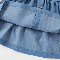 Load image into Gallery viewer, Baby Kid Girls Flower Embroidered Dresses Wholesale 24070169
