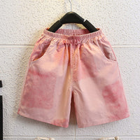 Load image into Gallery viewer, 2 Pieces Set Baby Kid Boys Color-blocking Tops And Shorts Wholesale 24070170
