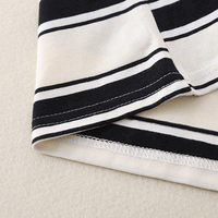 Load image into Gallery viewer, 2 Pieces Set Baby Kid Boys Striped Tops And Solid Color Shorts Wholesale 24070172
