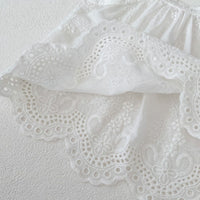 Load image into Gallery viewer, 2 Pieces Set Baby Girls Solid Color Tank Tops And Flower Shorts Wholesale 240802117
