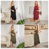 Load image into Gallery viewer, Women Solid Color Dresses Wholesale 24080211
