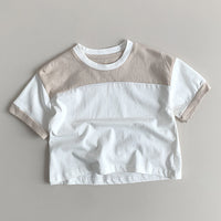 Load image into Gallery viewer, Baby Kid Boys Color-blocking Tops Wholesale 240802121
