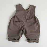 Load image into Gallery viewer, Baby Kid Boys Solid Color Jumpsuits Wholesale 240802122
