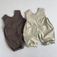 Load image into Gallery viewer, Baby Kid Boys Solid Color Jumpsuits Wholesale 240802122
