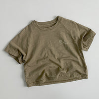 Load image into Gallery viewer, Baby Kid Girls Boys Solid Color Tops Wholesale 240802124
