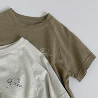 Load image into Gallery viewer, Baby Kid Girls Boys Solid Color Tops Wholesale 240802124
