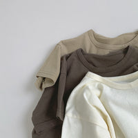 Load image into Gallery viewer, Baby Kid Girls Boys Solid Color Tops Wholesale 240802125
