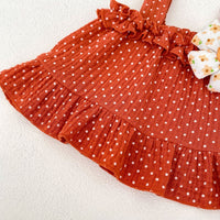 Load image into Gallery viewer, 2 Pieces Set Baby Kid Girls Polka dots Tank Tops And Shorts Wholesale 240802134
