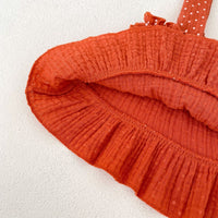 Load image into Gallery viewer, 2 Pieces Set Baby Kid Girls Polka dots Tank Tops And Shorts Wholesale 240802134
