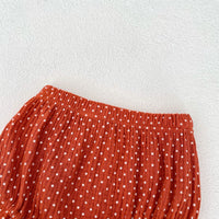 Load image into Gallery viewer, 2 Pieces Set Baby Kid Girls Polka dots Tank Tops And Shorts Wholesale 240802134
