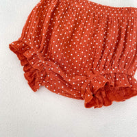 Load image into Gallery viewer, 2 Pieces Set Baby Kid Girls Polka dots Tank Tops And Shorts Wholesale 240802134

