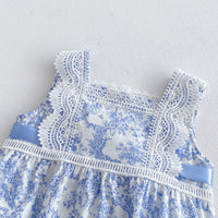 Load image into Gallery viewer, Baby Girls Flower Rompers Wholesale 240802150
