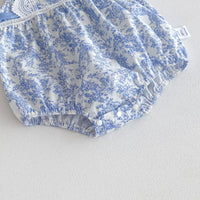 Load image into Gallery viewer, Baby Girls Flower Rompers Wholesale 240802150
