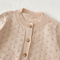 Load image into Gallery viewer, Baby Kid Girls Solid Color Cardigan Wholesale 240802154
