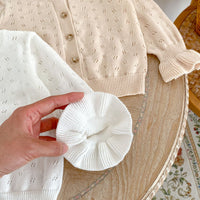 Load image into Gallery viewer, Baby Kid Girls Solid Color Cardigan Wholesale 240802154
