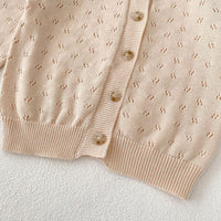 Load image into Gallery viewer, Baby Kid Girls Solid Color Cardigan Wholesale 240802154
