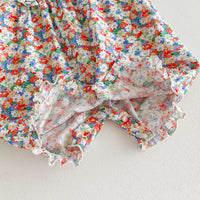 Load image into Gallery viewer, Baby Girls Flower Rompers Wholesale 240802157
