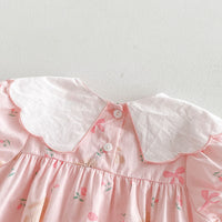 Load image into Gallery viewer, Baby Girls Flower Animals Rompers Wholesale 240802162
