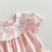 Load image into Gallery viewer, Baby Girls Flower Animals Rompers Wholesale 240802162
