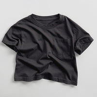 Load image into Gallery viewer, Baby Kid Girls Boys Solid Color T-Shirts Wholesale 240802166
