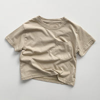 Load image into Gallery viewer, Baby Kid Girls Boys Solid Color T-Shirts Wholesale 240802166
