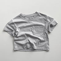 Load image into Gallery viewer, Baby Kid Girls Boys Solid Color T-Shirts Wholesale 240802166
