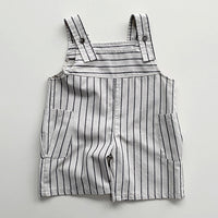 Load image into Gallery viewer, Baby Kid Boys Solid Color Striped Rompers Wholesale 240802167

