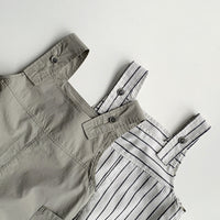 Load image into Gallery viewer, Baby Kid Boys Solid Color Striped Rompers Wholesale 240802167
