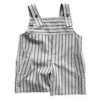 Load image into Gallery viewer, Baby Kid Boys Solid Color Striped Rompers Wholesale 240802167

