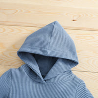 Load image into Gallery viewer, 2 Pieces Set Baby Kid Boys Solid Color Tops And Pants Wholesale 24080217
