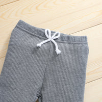 Load image into Gallery viewer, 2 Pieces Set Baby Kid Boys Solid Color Tops And Pants Wholesale 24080217
