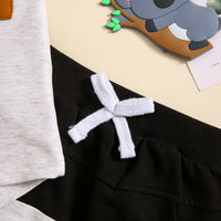 Load image into Gallery viewer, 2 Pieces Set Baby Kid Boys Color-blocking Tops And Shorts Wholesale 240802177
