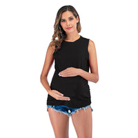 Load image into Gallery viewer, Women Solid Color Tops Wholesale 24080218
