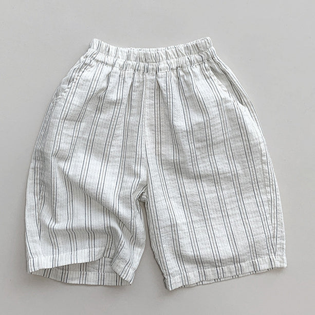 Baby Kid Boys Striped Shorts Wholesale 240802184