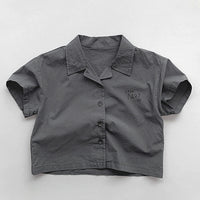 Load image into Gallery viewer, Baby Kid Boys Solid Color Letters Tops Wholesale 240802188
