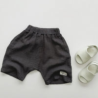 Load image into Gallery viewer, Baby Kid Boys Solid Color Shorts Wholesale 240802189

