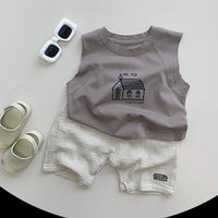 Load image into Gallery viewer, Baby Kid Boys Solid Color Shorts Wholesale 240802189
