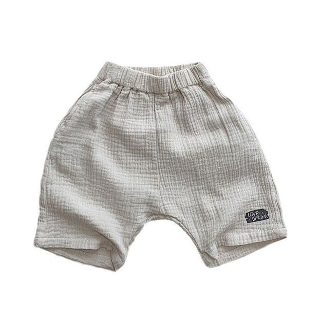 Baby Kid Boys Solid Color Shorts Wholesale 240802189